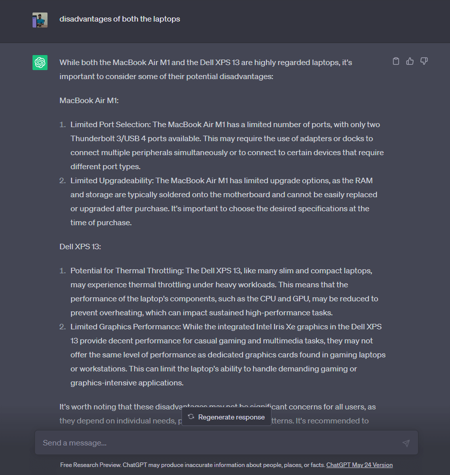 Μειονεκτήματα και των δύο φορητών υπολογιστών.