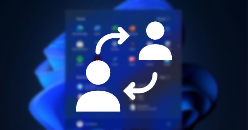 Τρόπος εναλλαγής λογαριασμών χρηστών στα Windows 11 (6 καλύτεροι τρόποι)