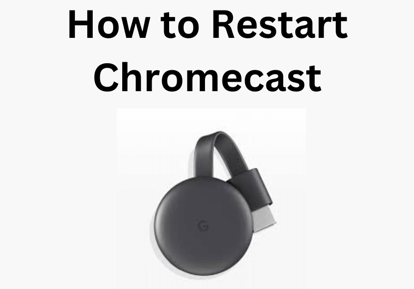 restart Chromecast